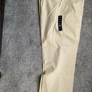 Polo Ralph Lauren Mens Preston Pant Size 40/30 Basic Sand Flat Front Cotton NWT